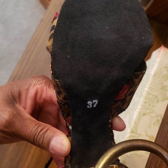 Italian hand-crafted Salsa Shoes - STUNNING - Picture 3 of 5